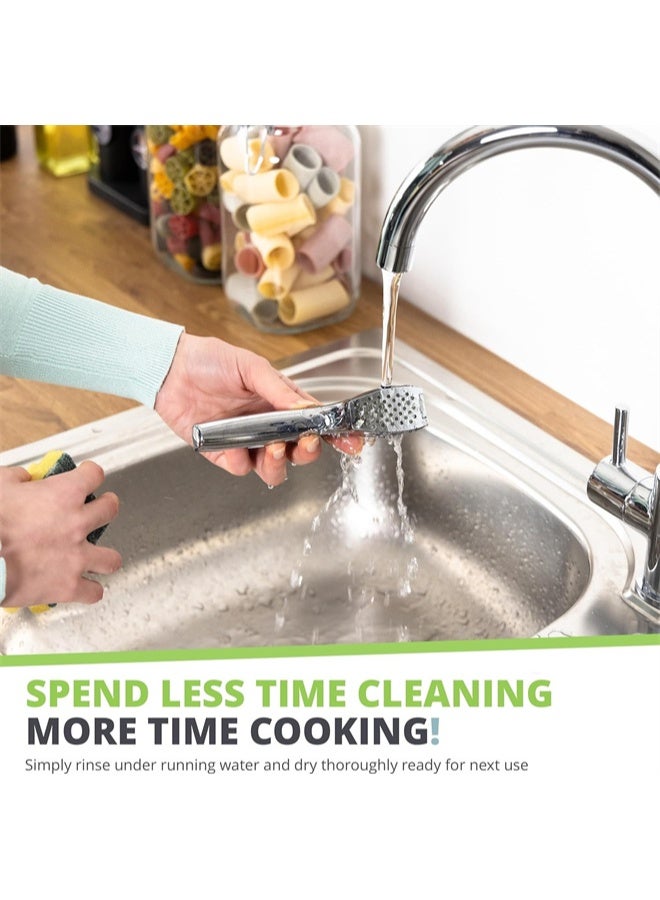 هومستر الثوم الصحافة، سوبر سهلة الاستخدام، نظيفة كسارة الثوم، سحق الثوم - Image 5