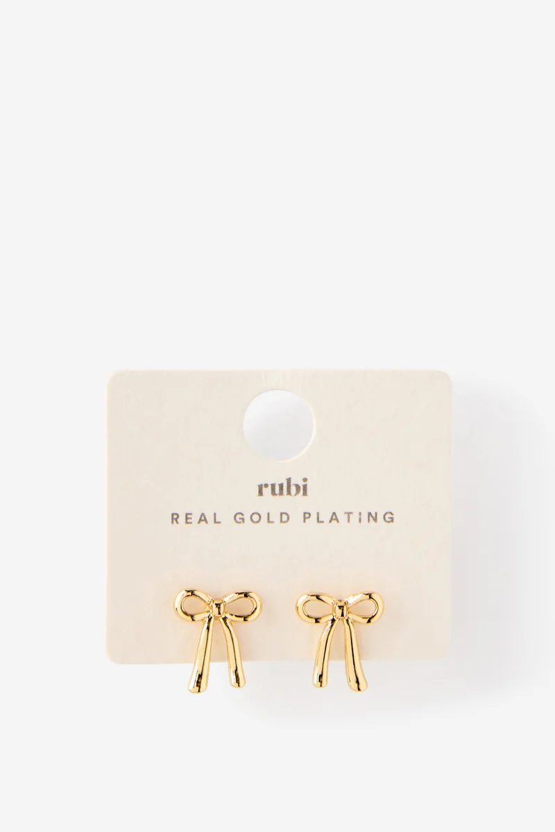 روبي Small Charm Earring
