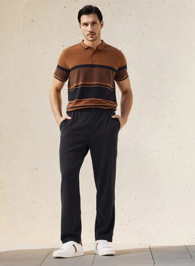 سبلاش فيڤ تيشيرت بولو بيكيه مخطط