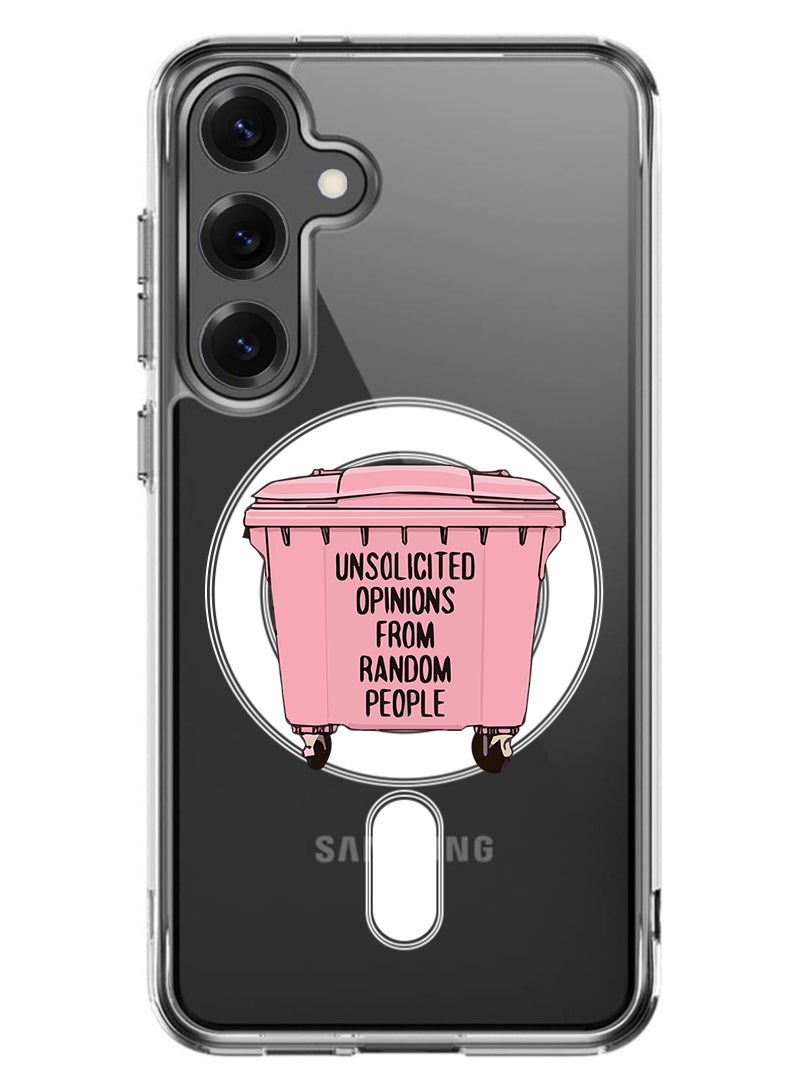 Theodor Magnetic Case for Samsung Galaxy S25 Plus 6.7-inch Compatible with MagSafe Wireless Charging, Shockproof Phone Bumper Cover Opinions - Image 1