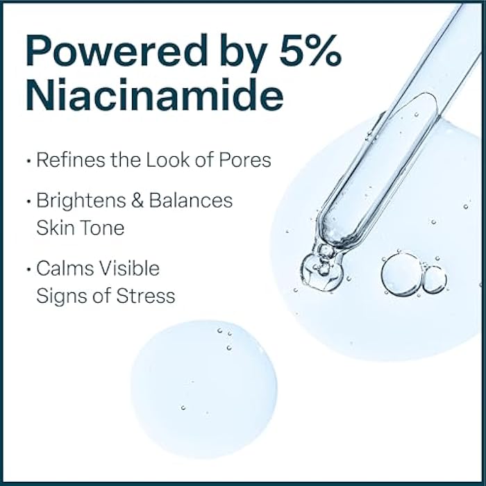 QRxLabs 5% Niacinamide Serum with 1% Retinol & Alpha Arbutin - Anti-Aging Retinol Serum for Face - Pore Minimizer - Dark Spot Remover for Face & Skin Brightening - 2 Fl Oz - Image 4