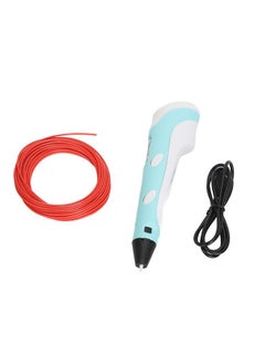 Thoraya 3D Printing Pen Interactive Blue Odorless Lightweight Simple Operation 3D Drawing Pen with LCD Display for Kids  - Image 3