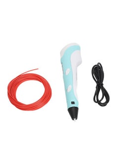 Thoraya 3D Printing Pen Interactive Blue Odorless Lightweight Simple Operation 3D Drawing Pen with LCD Display for Kids  - Image 2