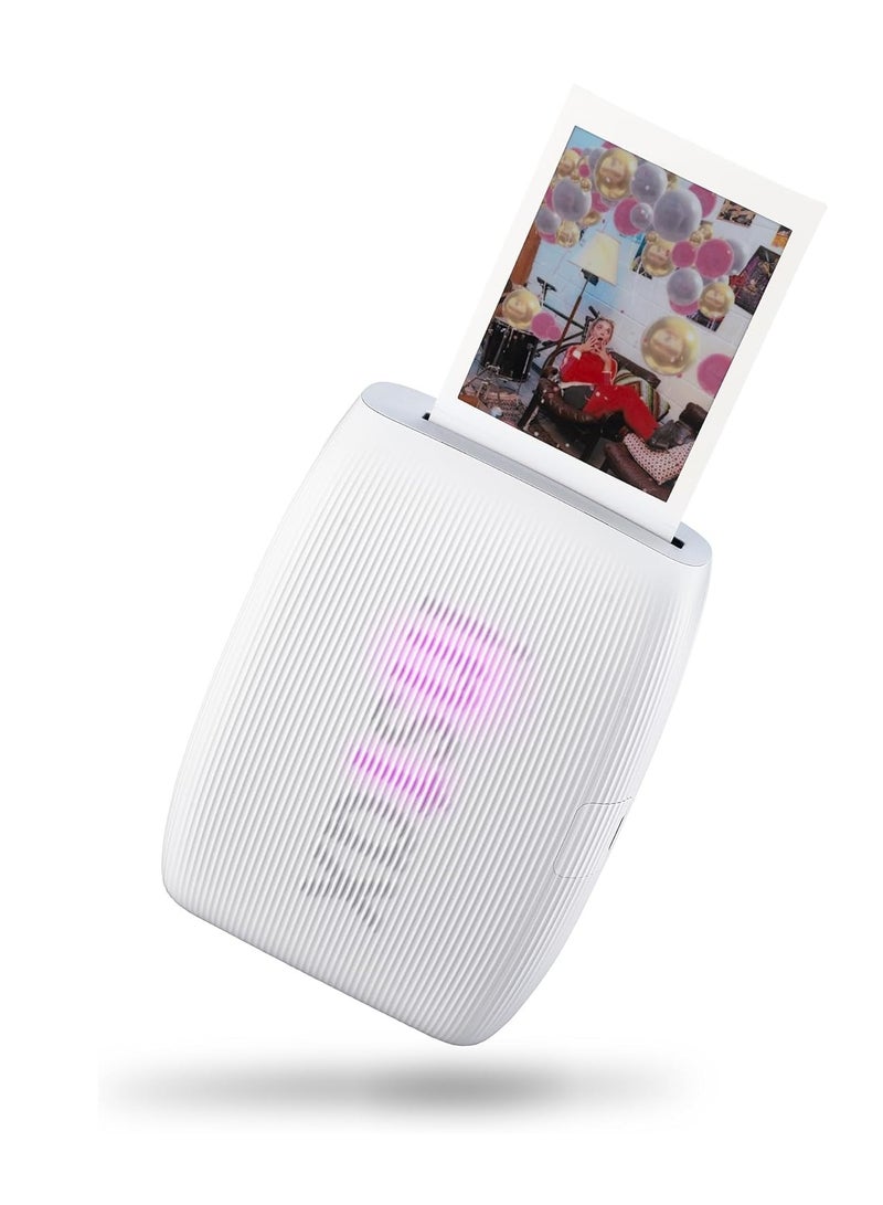 FUJIFILM Instax Mini Link 3 Printer With Mini 20 Sheet Clay White - Image 4