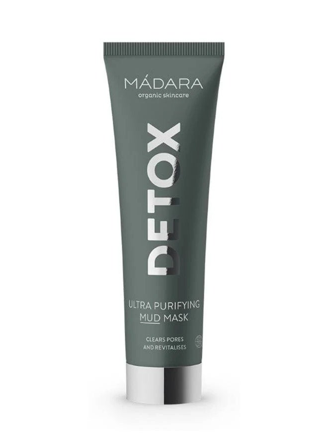 Mádara Detox Ultra Purifying Mud Mask 60ml - Image 1