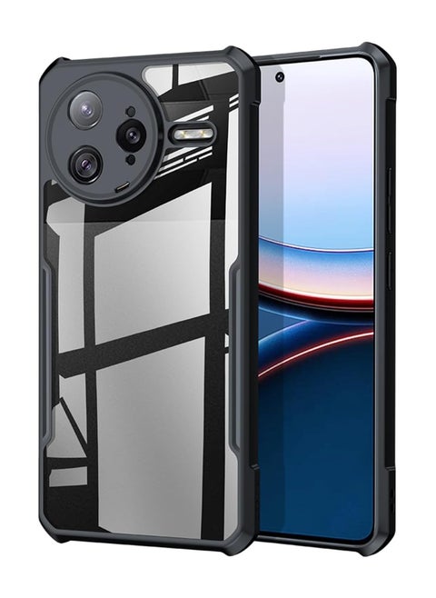 Case Compatible with Xiaomi Poco F7 Ultra, [Droproof] [Sweat-Proof] [Fingerprint-Proof] Shockproof Protective Phone Case,Black