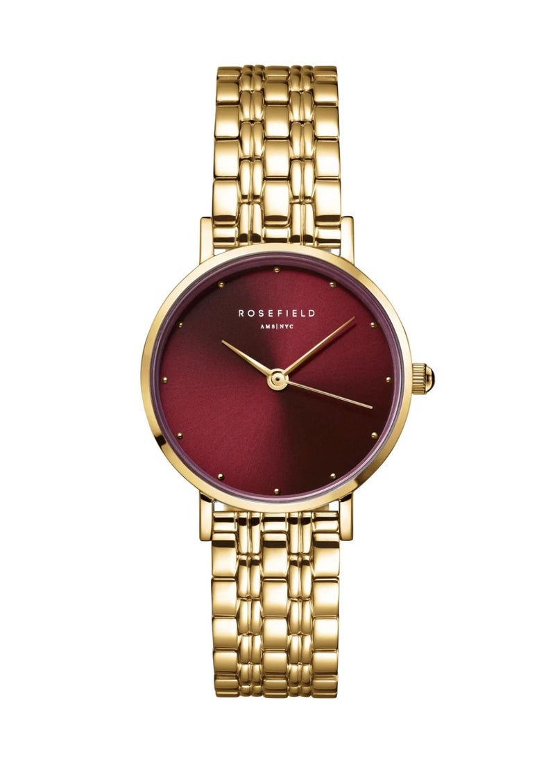 RoseField Women's Small Edit Burgundy Stainless Steel Watch SEGSG-SE01  - Image 1