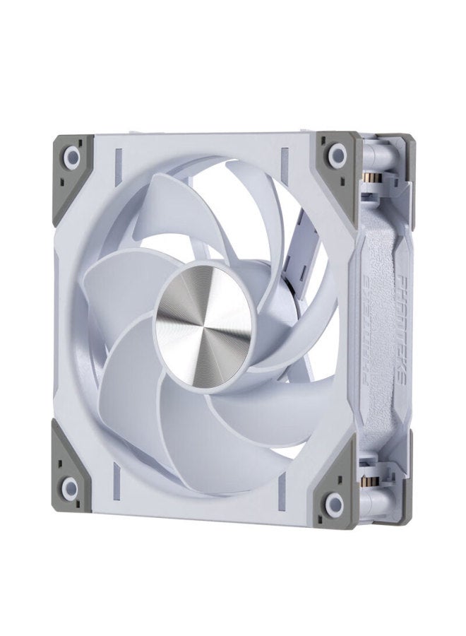 Phanteks D30 14cm White Reverse Building Block Fan With Argb Lighting, Case Cooling Fan - Image 4