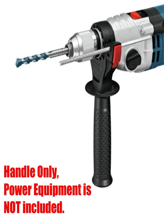 Xiaoyztan Hammer Drill Plastic Handle Adjustable Side Front Auxiliary Handle, 46-52mm Clamping Range - Image 4
