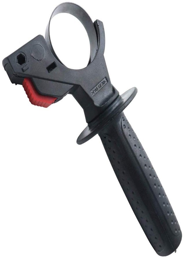 Xiaoyztan Hammer Drill Plastic Handle Adjustable Side Front Auxiliary Handle, 46-52mm Clamping Range - Image 1