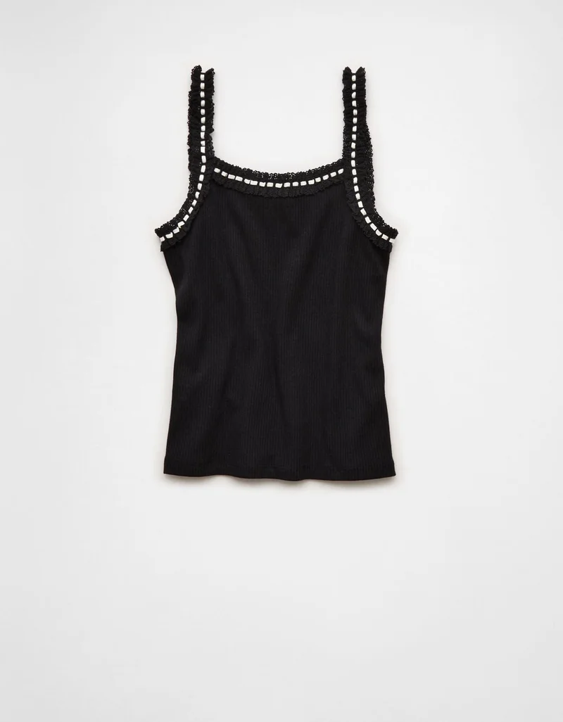 امريكان ايجل بلوزة برباط من الدانتيل