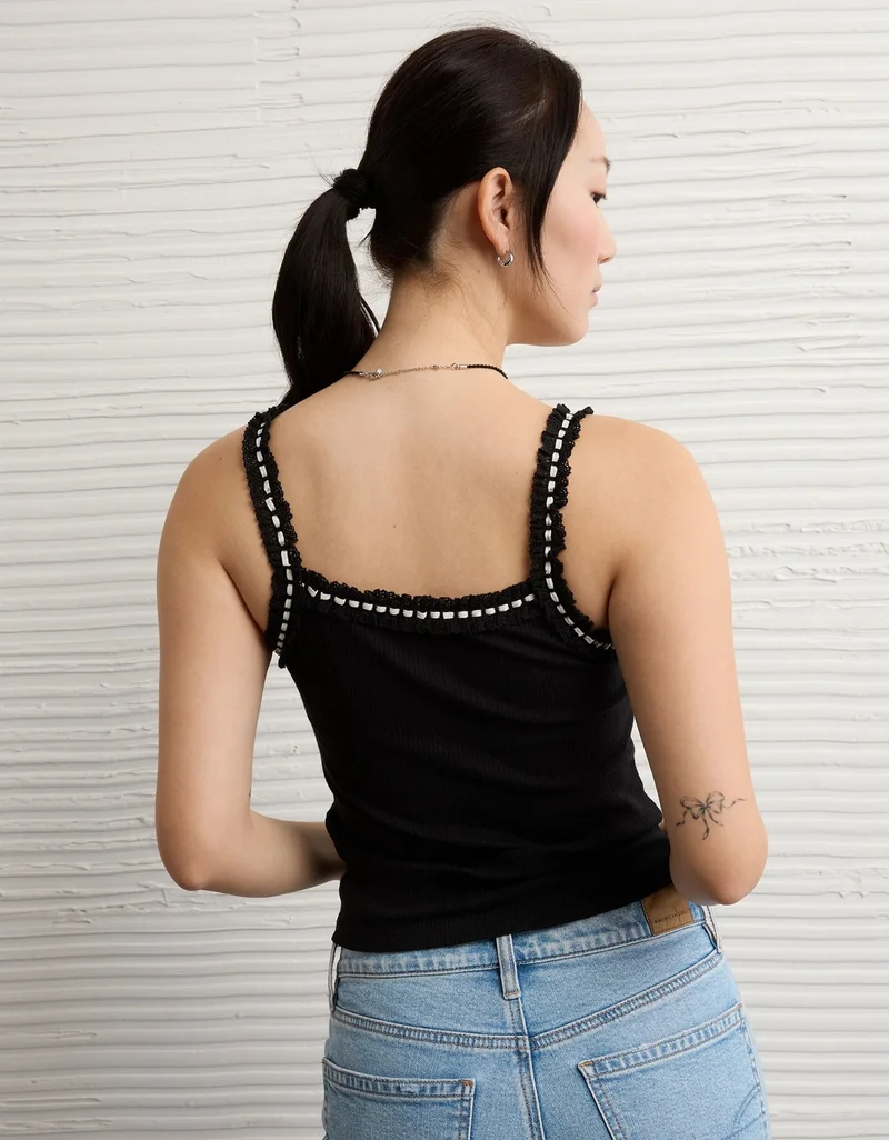 American Eagle  AE Lace Tie Cami for Women | Best Price UAE