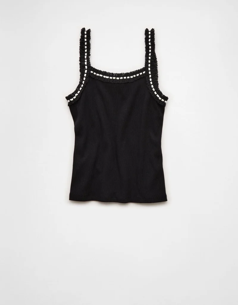 American Eagle  AE Lace Tie Cami for Women | Best Price UAE