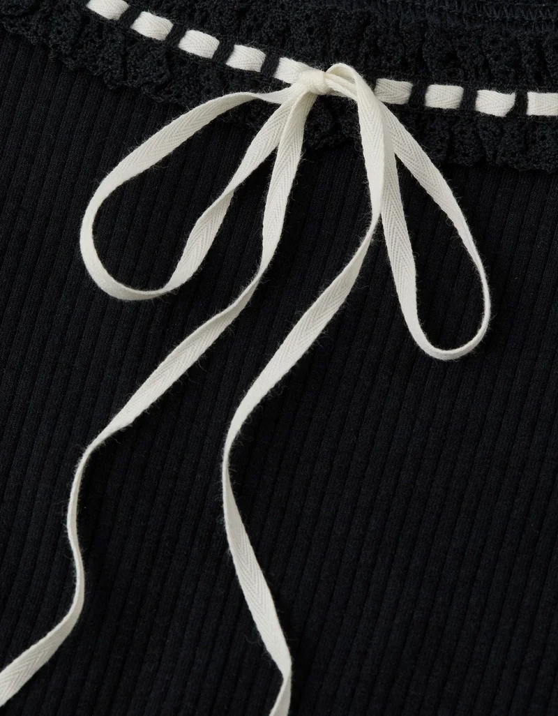 American Eagle  AE Lace Tie Cami for Women | Best Price UAE