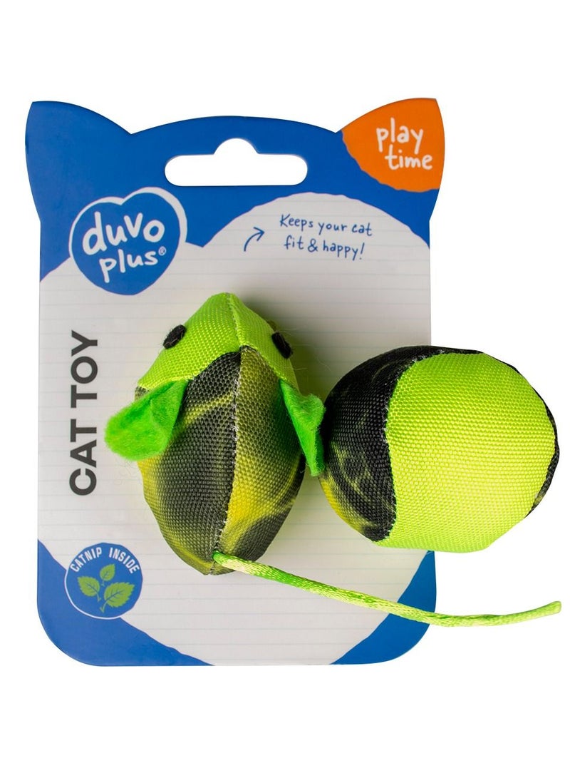 duvo Plus 2Pc Mouse & Ball Fun toy for cats 16 X 3.8 X 4cm - Image 2