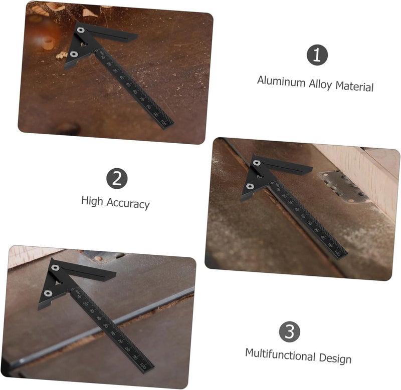 Scribe Tool Woodworking Marking Gauge Woodworking Tool Aluminum Center Scriber for Precision - Image 2