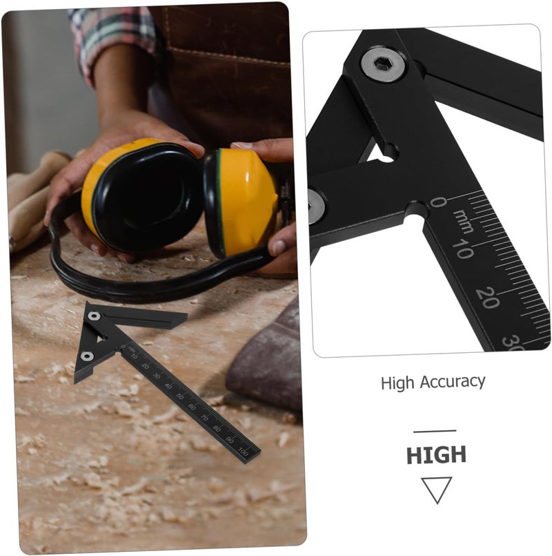 Scribe Tool Woodworking Marking Gauge Woodworking Tool Aluminum Center Scriber for Precision - Image 3