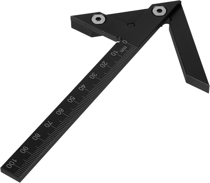 Scribe Tool Woodworking Marking Gauge Woodworking Tool Aluminum Center Scriber for Precision - Image 1