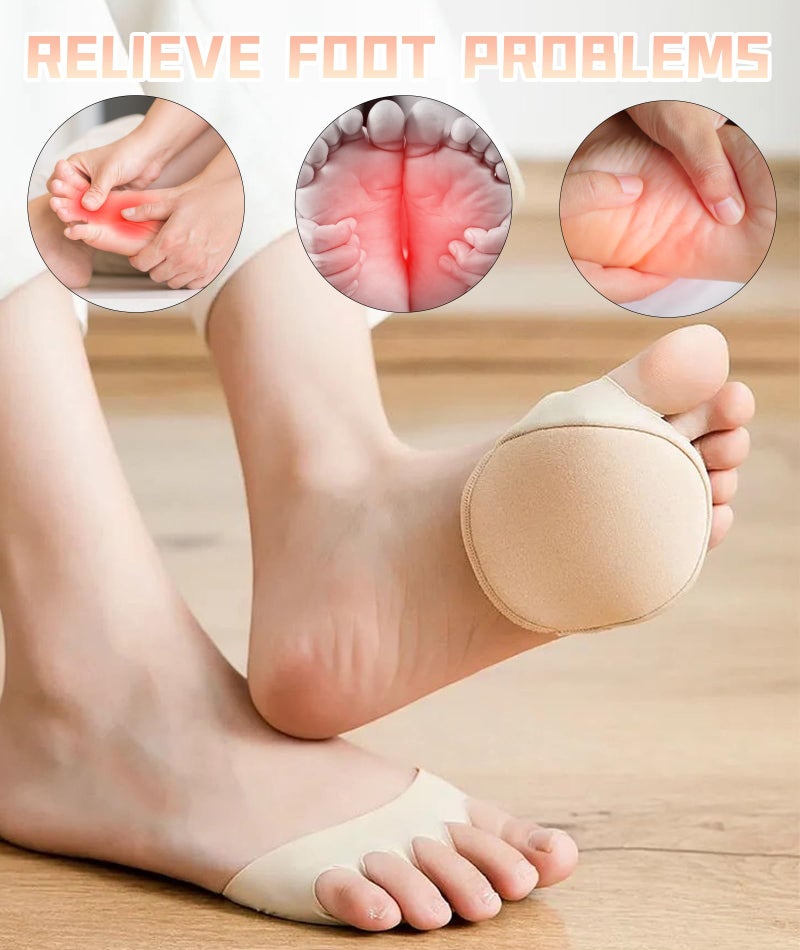 INIMAGINE 8 Pcs Shoe Bite Protector, Heel Pad, Heel Protector For Women a Pair Of Black And Skin Tone To Protect Your Feet No Feeling Even When Wearing Shoes - Image 4