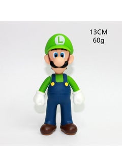 Mario 13 Cm High Super Mario Green And White Figure Toy For Kids 