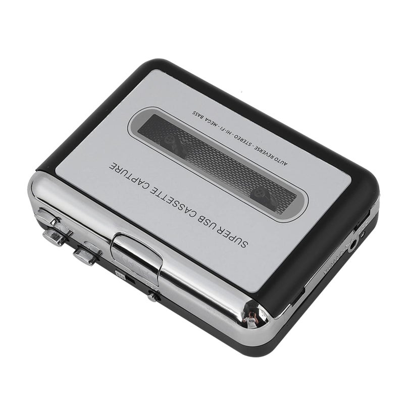 محول الكاسيت المحمول إلى MP3 مشغل صوتي رقمي قم بالتشغيل فورًا يشمل سماعات الرأس - Image 2