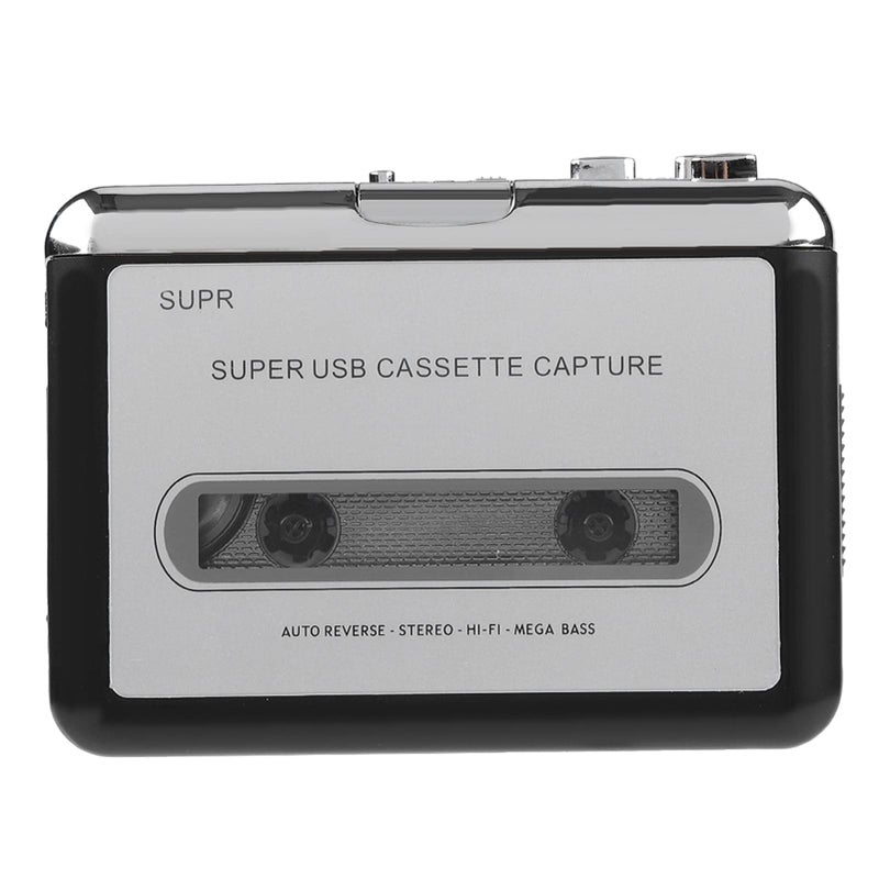 محول الكاسيت المحمول إلى MP3 مشغل صوتي رقمي قم بالتشغيل فورًا يشمل سماعات الرأس - Image 4