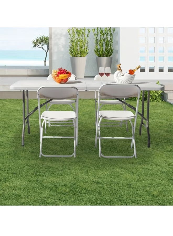 Generic Folding table Portable plastic indoor outdoor picnic party table Camping table  - Image 2