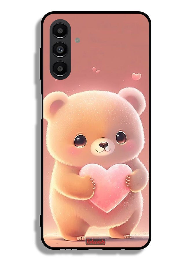 Tolwak Samsung Galaxy A04s Protective Case Cover Cute Little Panda Holding Heart - Image 1