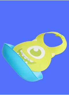 Disney Disney Kids Bib | Food Bib Featuring Favorite Disney Characters | Stain-Resistant and Easy to Clean Bib | Colorful Feeding Bib for Kids from Disney for a Fun Eating Experience | Bib with Attractive and Beloved Designs for Children | Original Disney Bib to Protect Kids' Clothes | Silicone Bib for Kids | Plastic Bib for Infants | Waterproof Kids Food Bib  - Image 2