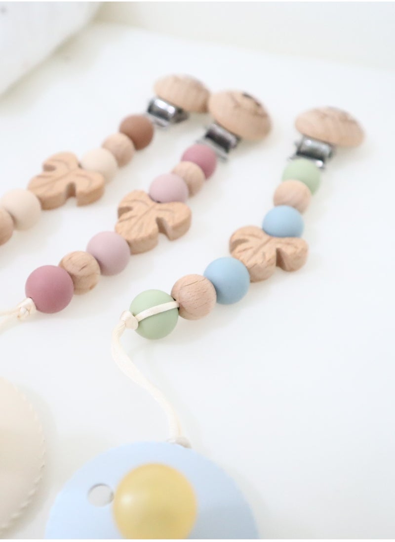 Mommy's Charms Autumn Pacifier Clip  - Image 2