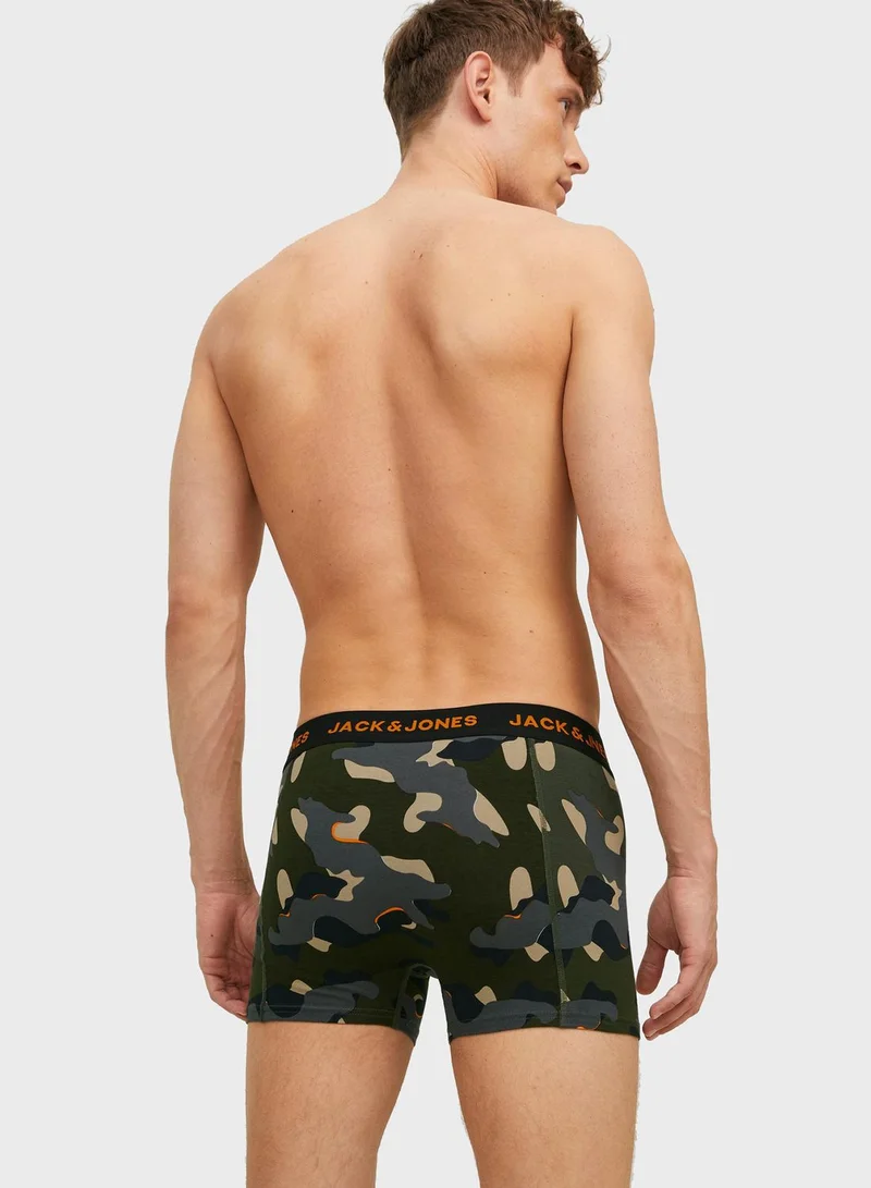 JACK & JONES Pack Of 3 Boxers