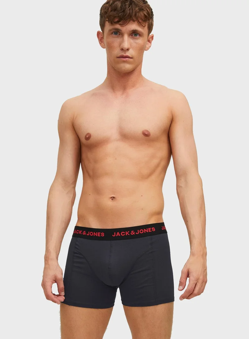 JACK & JONES Pack Of 3 Boxers
