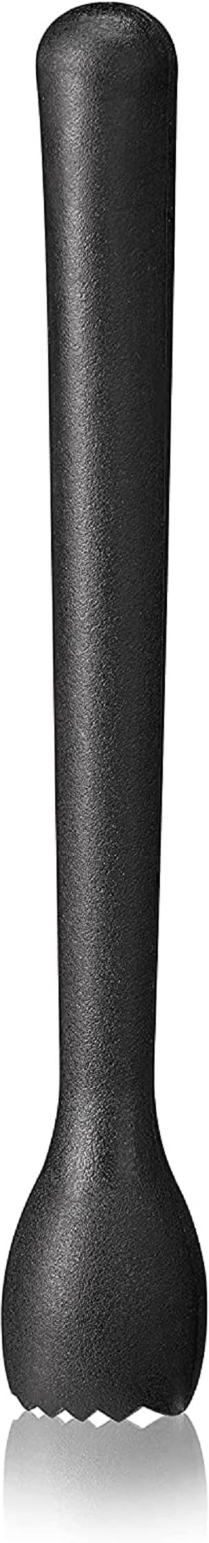 Dynore Stainless Steel 6 Pcs Bartender Martini Kit Bar Set - Teardrop Bar Spoon, Cocktail Shaker 500 ml, Tall peg Measure 30/60 ml, Black PVC Muddler, Ice Tong, Cocktail Strainer- Set of 6 - Image 3
