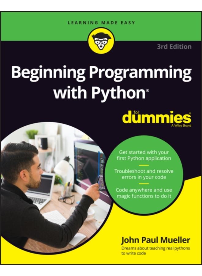 Beginning Programming with Python For Dummies 