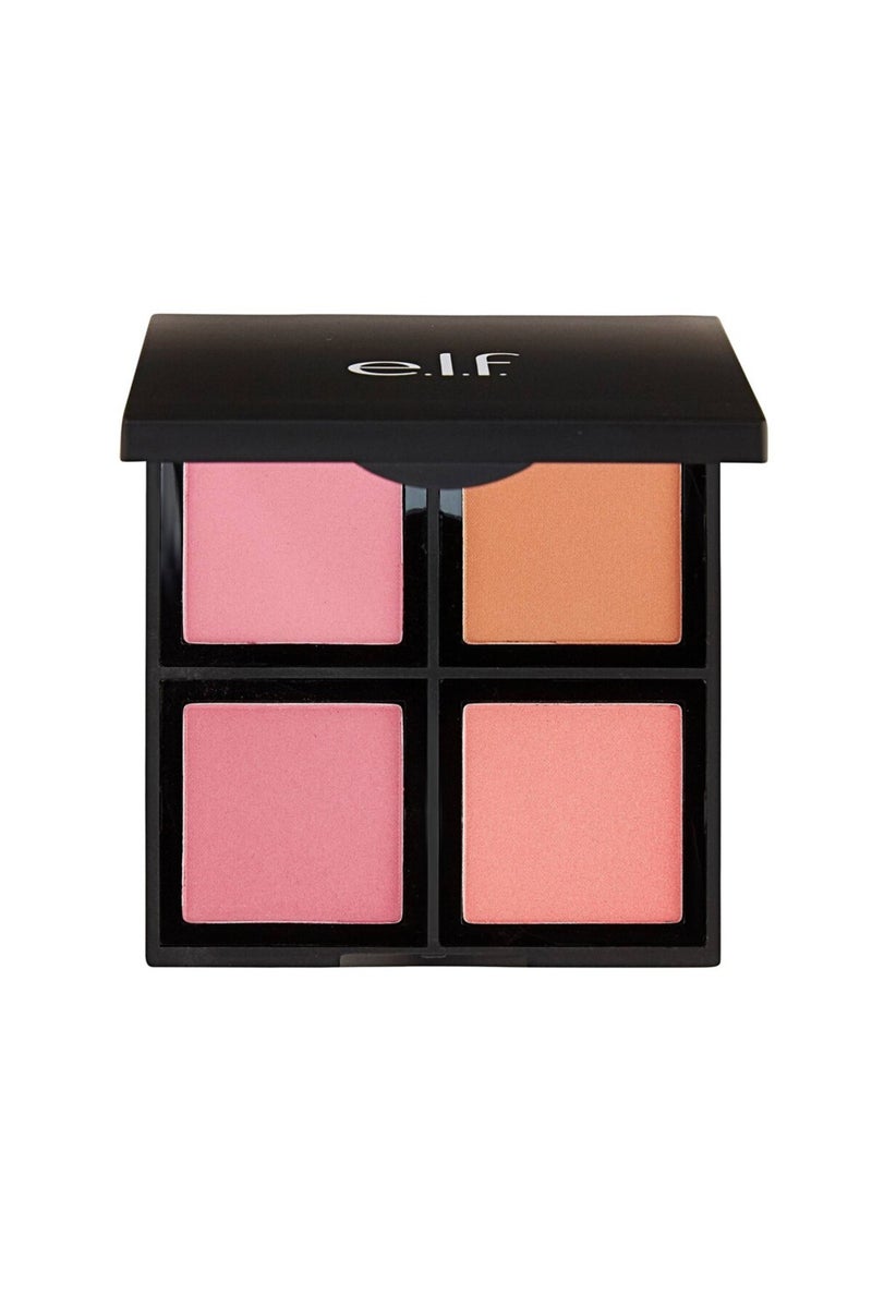 elf e.l.f. 4-Shade Blush Palette, Light, 0.52 oz.