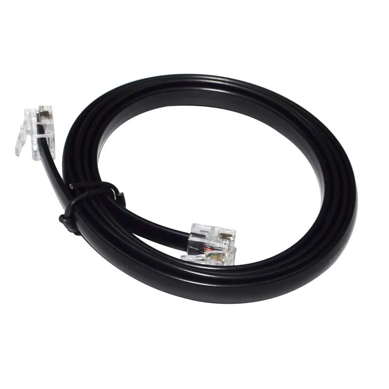 ST4 Compatible Autoguider Cable for Auto Guider RJ11 RJ12 3 Meters Black - Image 4