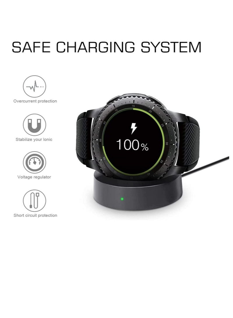 ELTRAZONE Wireless Charging Dock Cradle Charger compatible with Samsung Gear S3 for Samsung G2 Watch - Image 4