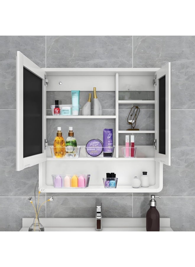 KITCHENOO Acrylic Storage Boxes for Makeup, Skincare, Jewelry, and Office Supplies for Vanity, Kitchen, Bedroom, Bathroom, and Office - 6 Pieces - Image 3