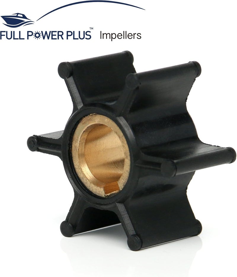 Full Power Plus Water Pump Impeller Kit for Johnson Evinrude 5.5-7 HP 0763758 763758 (1954-1979) - Image 5