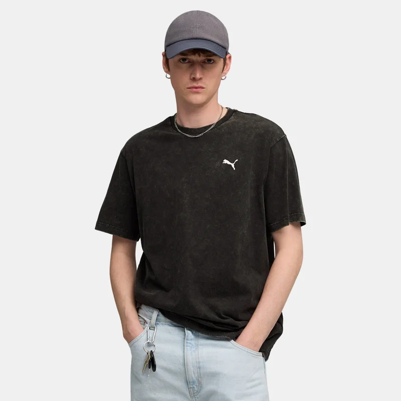 PUMA Men's Essential Elevated Wash T-Shirt