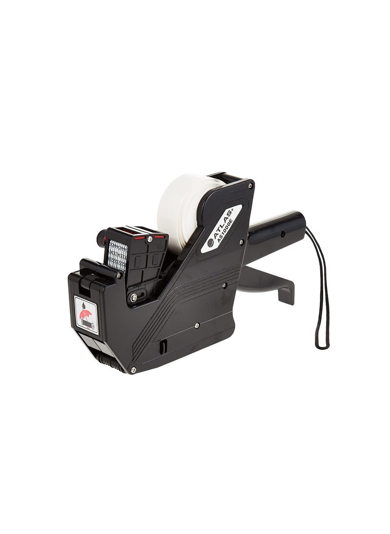 ATLAS - Double Line Price And Date Labelling Machine Black - Image 1