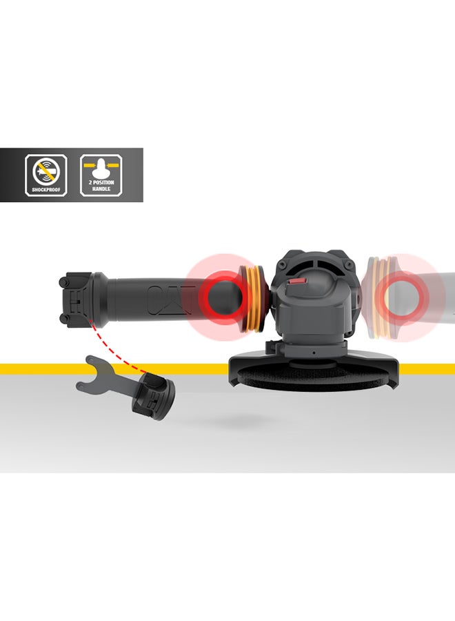 CATERPILLAR Cat Dx36 1200W 125Mm5"  115Mm45" Angle Grinder  - Image 4
