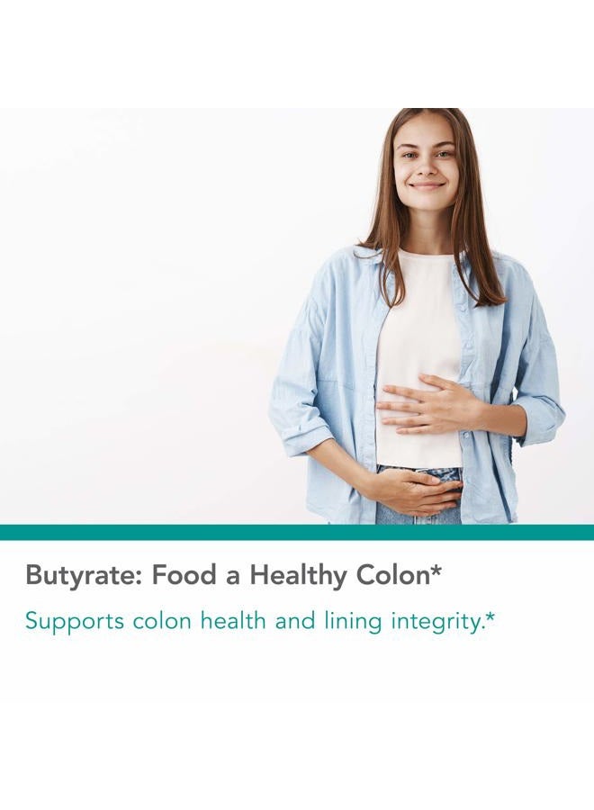 Nutricology مكمل بيوتر إيد 200 ملغ - بيوترات، صحة الأمعاء، حمض البيوتيريك، مركب التريبيوتيرين، تغذية بطانة القولون، بكتيريا ما بعد العلاج، كبسولات نباتية بطيئة الإطلاق - 100 حبة - Image 3