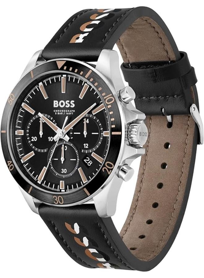 BOSS Analog Black Dial Men's Watch-1514121 - Image 2