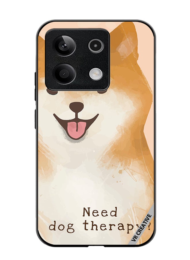 VR CREATIVE Protective Case Cover For Xiaomi Poco X6 Dog Therapy Design Multicolour - Image 1
