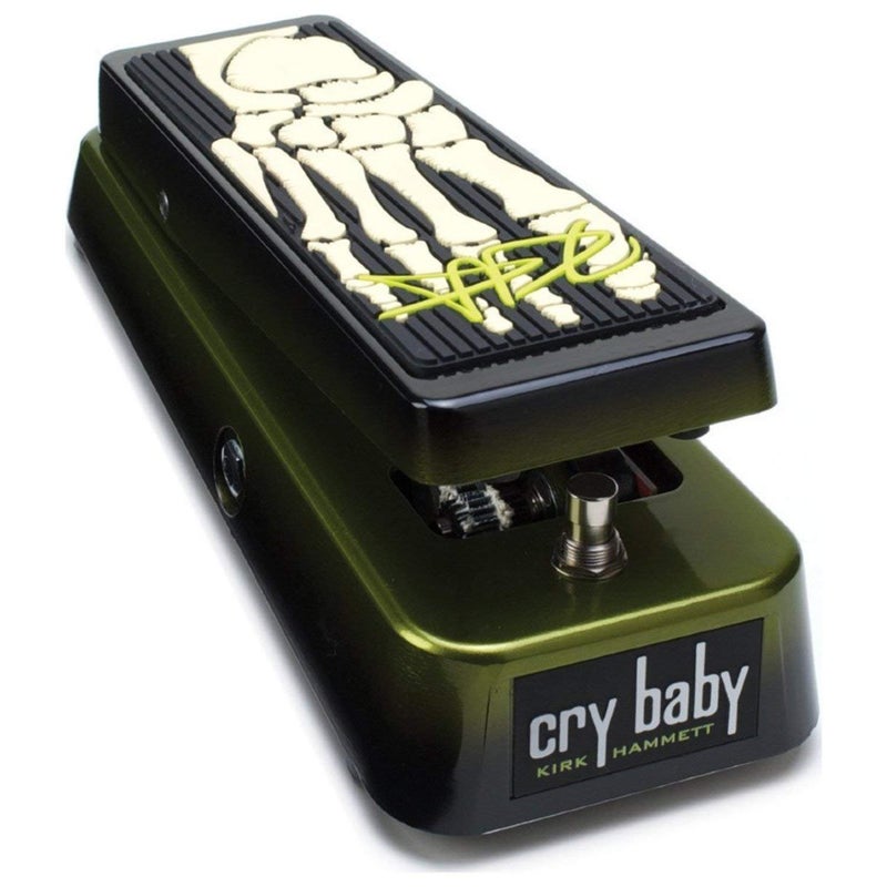 MXR Dunlop KH95 Kirk Hammett Signature Cry Baby Wah Pedal Bundle with 2 Patch Cables and Dunlop 9V Power Supply - Image 2