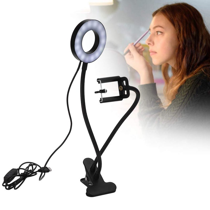 كلاراكو حلقة إضاءة قابلة للتعديل للبث المباشر، إضاءة مرنة لتصوير السيلفي في الاستوديو، تصوير حفلات الزفاف، تصوير المنتجات، تصوير الأفلام الصغيرة - Image 1