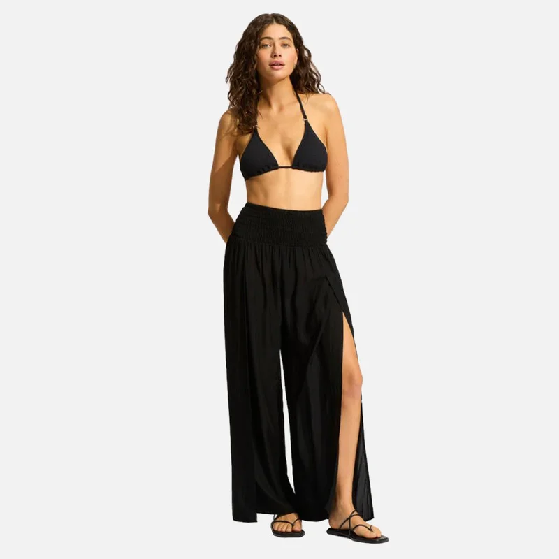 Seafolly  Shirred Waist Wrap Pant - Women for Women | Best Price UAE