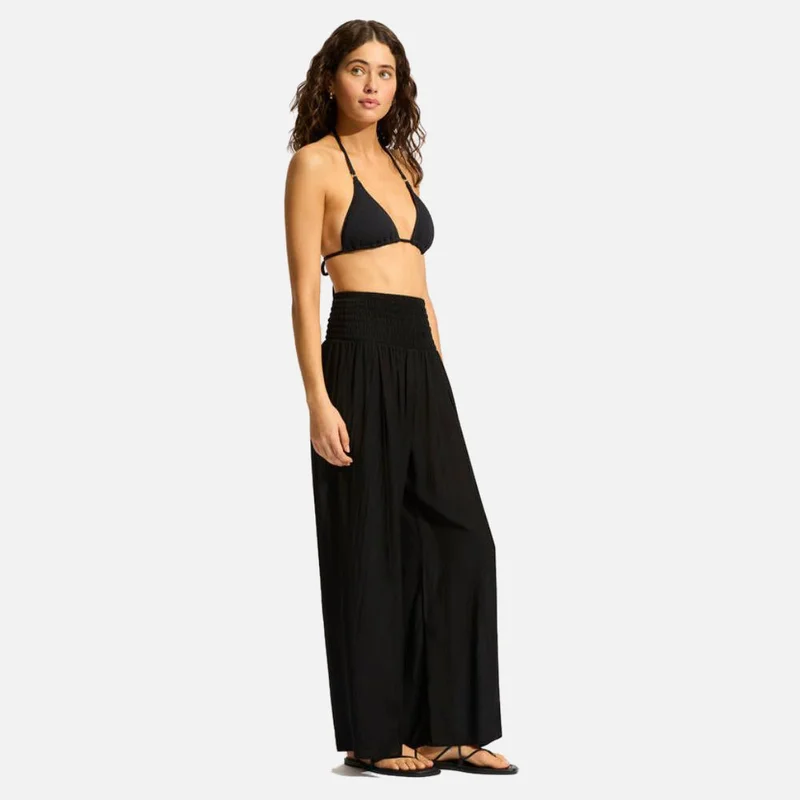 Seafolly  Shirred Waist Wrap Pant - Women for Women | Best Price UAE
