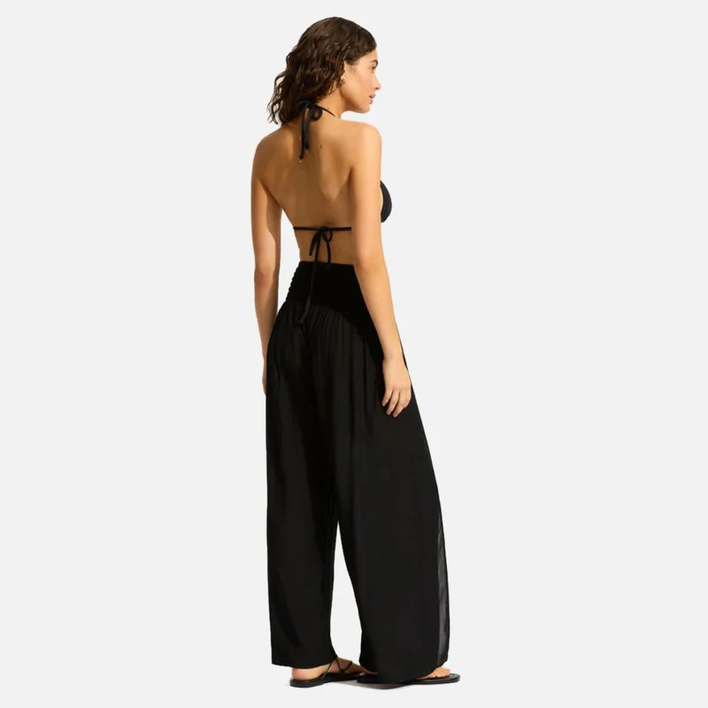 Seafolly  Shirred Waist Wrap Pant - Women for Women | Best Price UAE